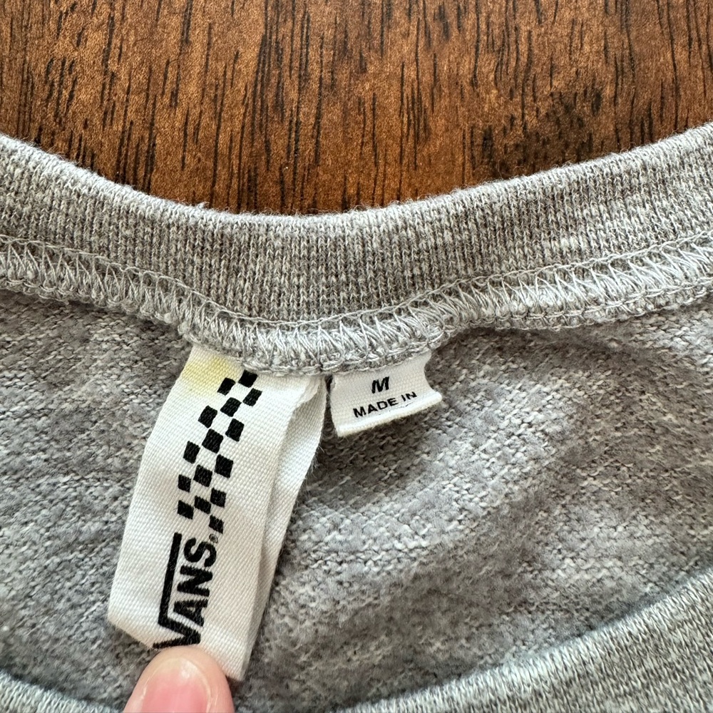 Vans Of THE WALL Crewneck Sweatshirt Size Medium - Picture 3 of 6